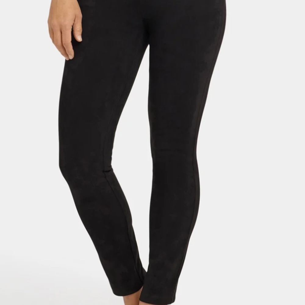NWT NYDJ Basic Legging Pants in stretch faux suede